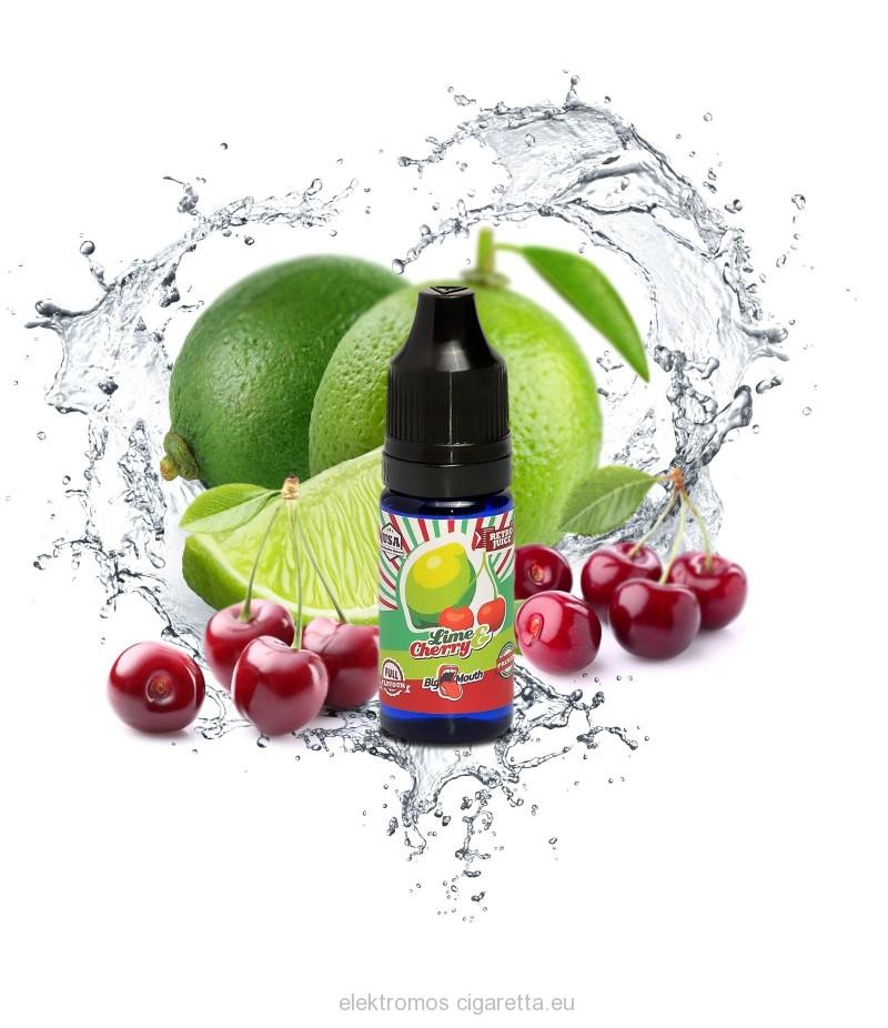 Lime & Cherry Big Mouth e liquid aroma