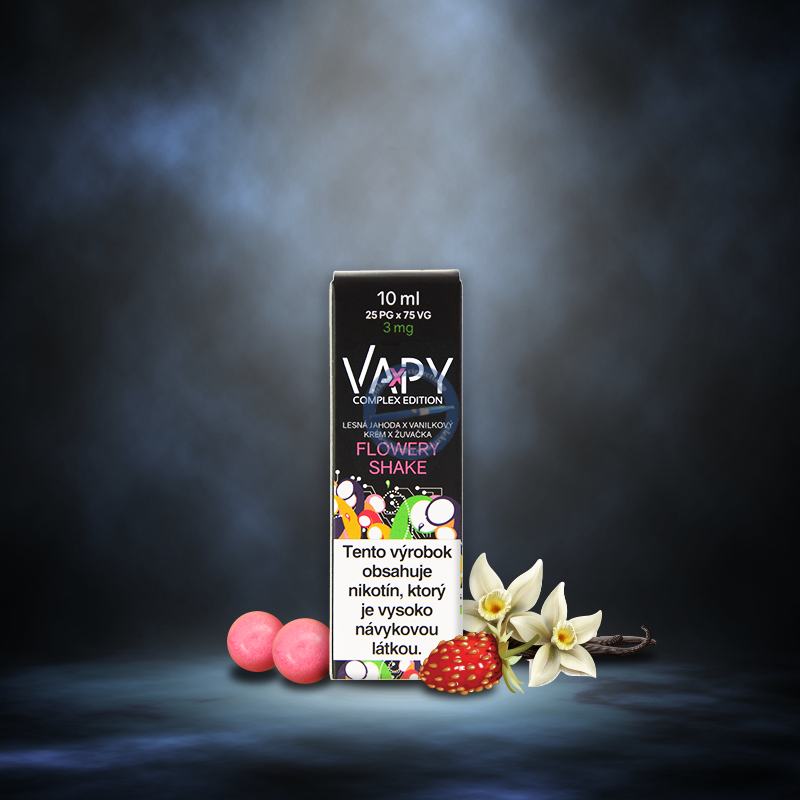 VAPY Flowery Shake Prémium e liquid 10ml