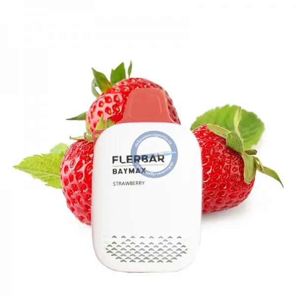 Flerbar - Baymax 3500 strawberry 0mg 12ml