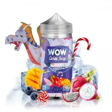 WOW by Candy Juice - DragonoBomb shortfill liquid 0mg 100ml