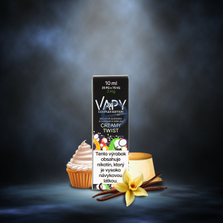 VAPY Creamy Twist Prémium e liquid 10ml