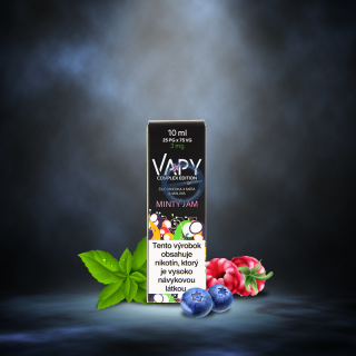 VAPY Minty Jam Prémium e liquid 10ml