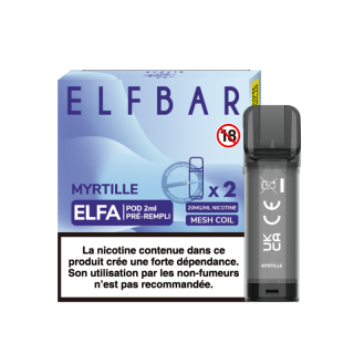 Elf Bar ELFA 2ml 20mg Myrtille